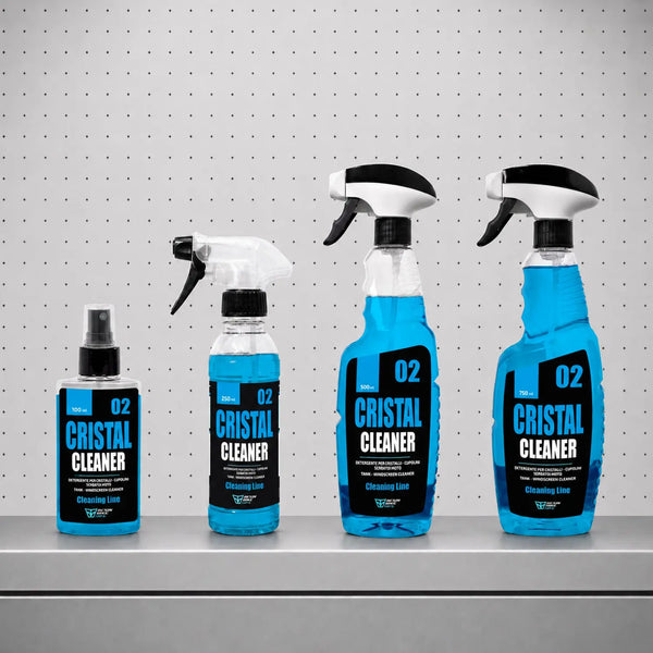 ResinBikeCare Cristal Cleaner - Detergente Vetri, Cupolini e Serbatoi Senza Aloni - Resin Bike Care