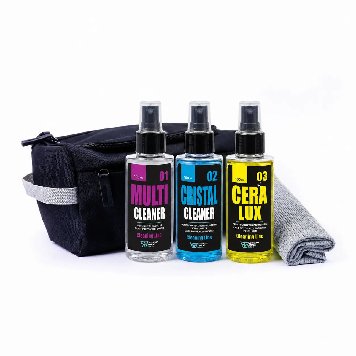 Travel Kit Essential - Kit Pulizia, Lucidatura e Cura Auto e Moto-14